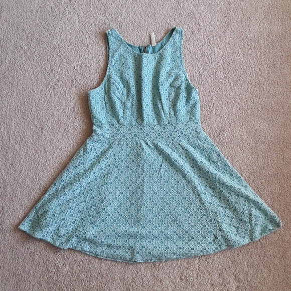 Mudd Dresses & Skirts - Mudd teal dress size large